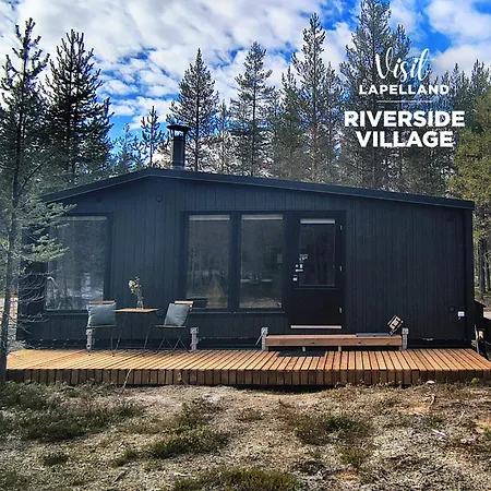 Landscape 12, Karpalo, Yllaes, Tiny With Sauna, Fireplace, Bbq, Wifi, Ski, Fishing, Pets Ok Domek alpejski Äkäslompolo
