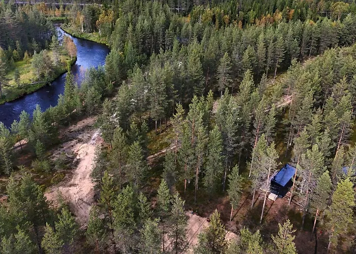 Landscape 12, Karpalo, Yllaes, Tiny With Sauna, Fireplace, Bbq, Wifi, Ski, Fishing, Pets Ok Chalet *