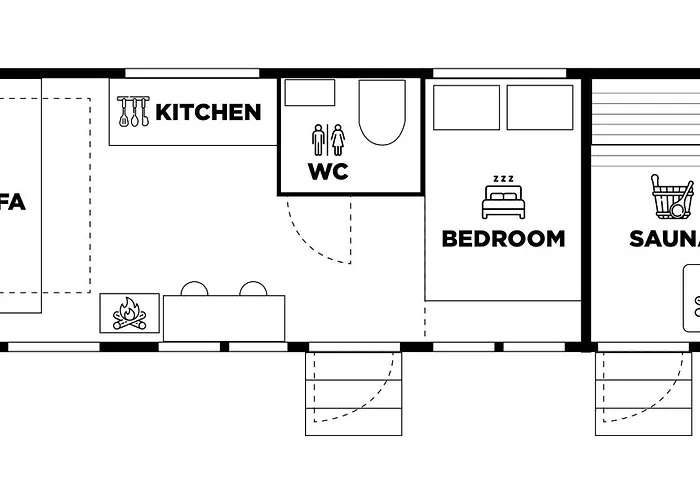 Chalet Landscape 12, Karpalo, Yllaes, Tiny With Sauna, Fireplace, Bbq, Wifi, Ski, Fishing, Pets Ok