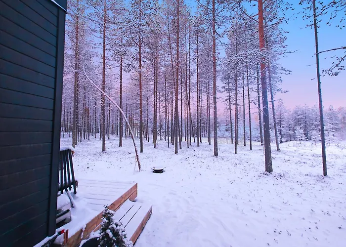 Chalet Landscape 12, Karpalo, Yllaes, Tiny With Sauna, Fireplace, Bbq, Wifi, Ski, Fishing, Pets Ok Äkäslompolo