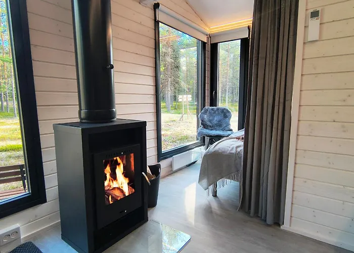 Landscape 12, Karpalo, Yllaes, Tiny With Sauna, Fireplace, Bbq, Wifi, Ski, Fishing, Pets Ok Chalet *