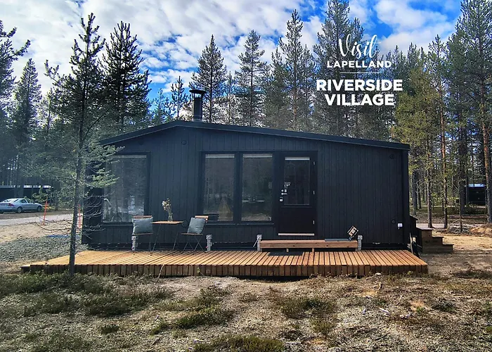 Landscape 12, Karpalo, Yllaes, Tiny With Sauna, Fireplace, Bbq, Wifi, Ski, Fishing, Pets Ok Chalet Äkäslompolo